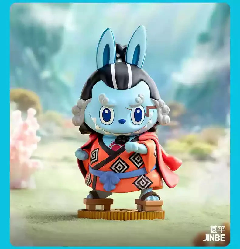 Mini Caixa Surpresa LABUBU × One Piece – Edição Especial Popmart