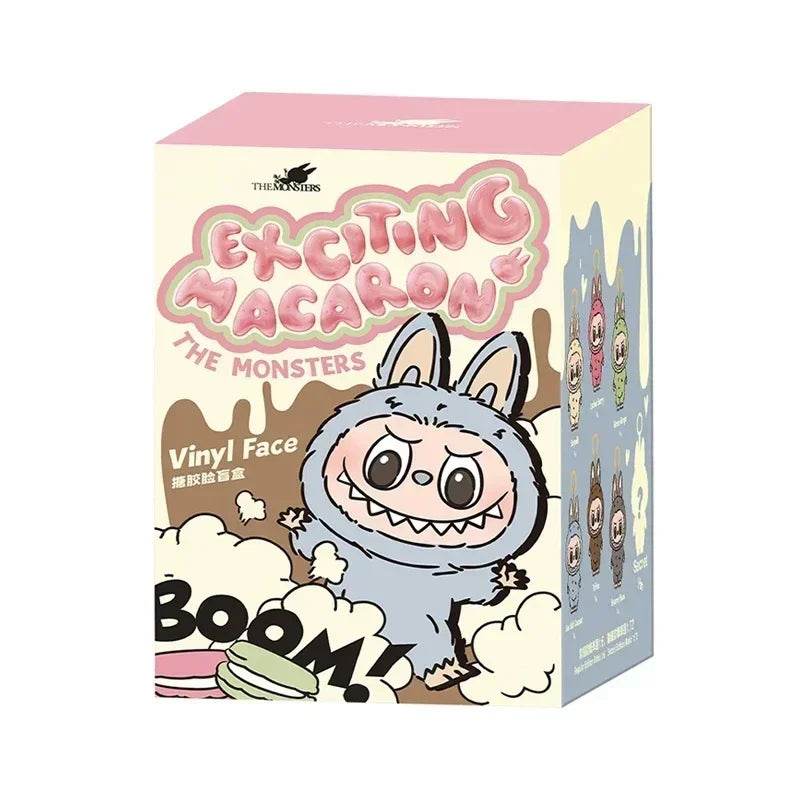 Boneco Labubu Macaron Sentado