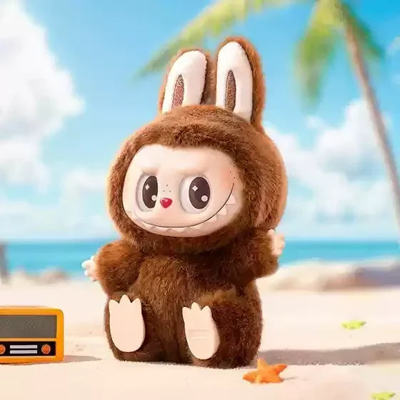 Boneco Labubu Macaron Sentado
