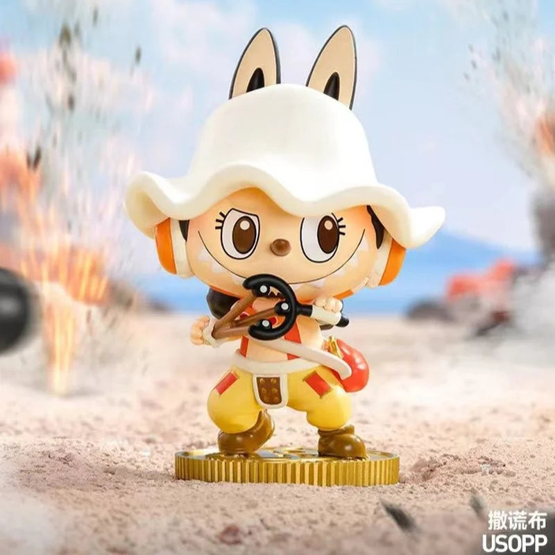Mini Caixa Surpresa LABUBU × One Piece – Edição Especial Popmart