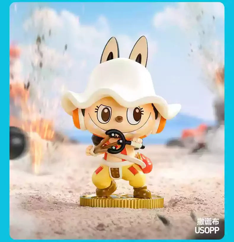 Mini Caixa Surpresa LABUBU × One Piece – Edição Especial Popmart